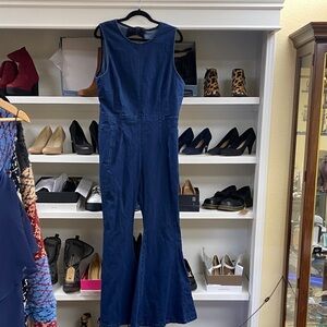 Free people denim Jumpsuit NWT size 33, 30